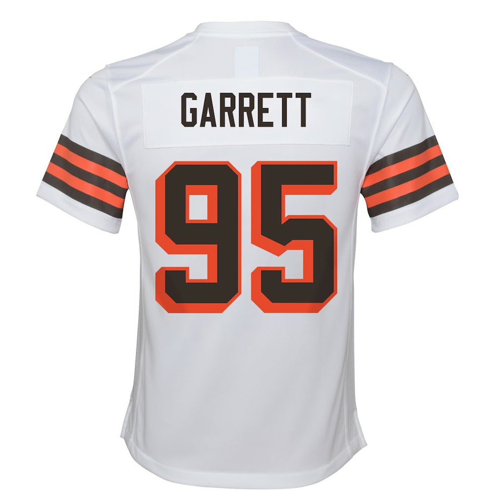 Myles Garrett Cleveland Browns Youth Game Jersey - White