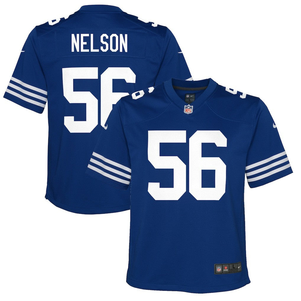 Quenton Nelson Indianapolis Colts Youth Game Jersey - Royal
