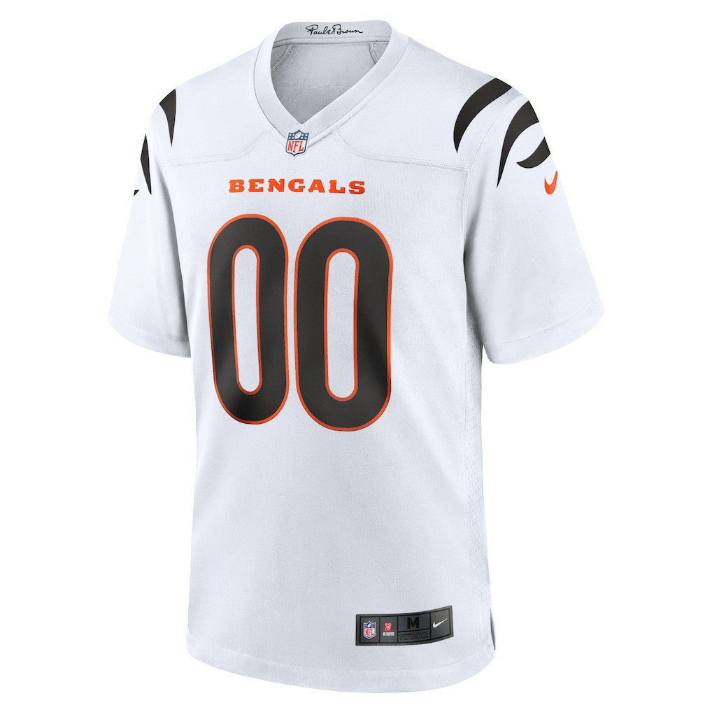 Cincinnati Bengals Game Custom Jersey - White