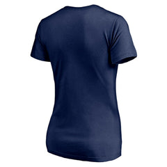 Winnipeg Jets Women's Hail to the North V-Neck T-Shirt Navy