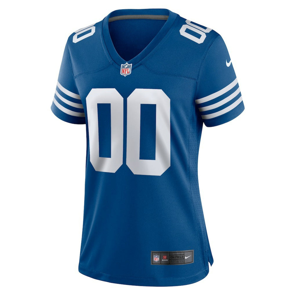Indianapolis Colts Women's Alternate Custom Jersey - Royal
