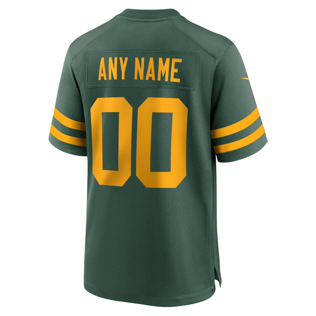 Green Bay Packers Alternate Custom Jersey - Green