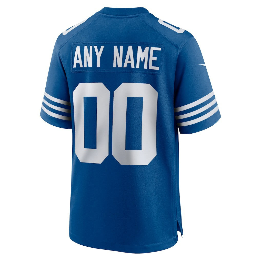 Indianapolis Colts Alternate Custom Jersey - Royal