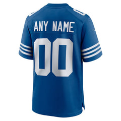 Indianapolis Colts Alternate Custom Jersey - Royal