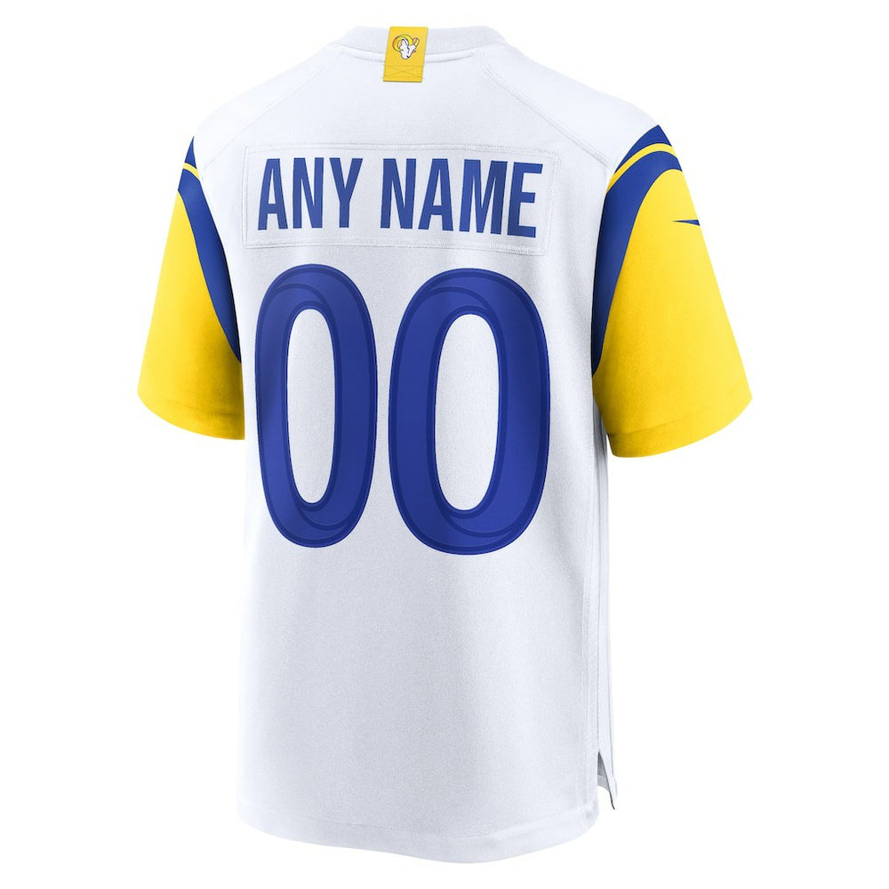 Los Angeles Rams Alternate Custom Jersey - White