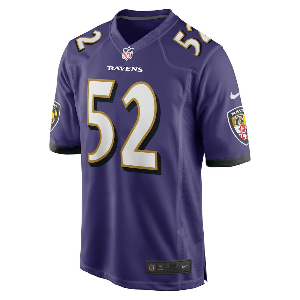 Ray Lewis Baltimore Ravens Retired Player Jersey - Purple