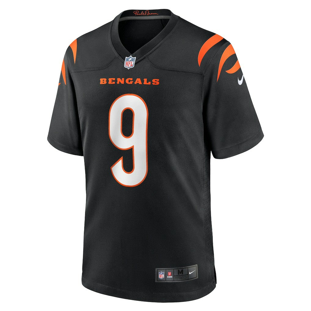 Joe Burrow Cincinnati Bengals Player Game Jersey - Black