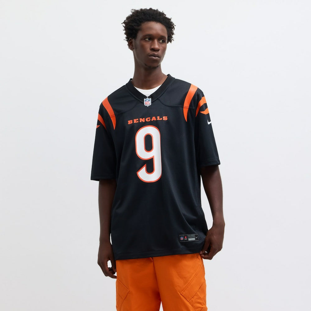 Joe Burrow Cincinnati Bengals Player Game Jersey - Black