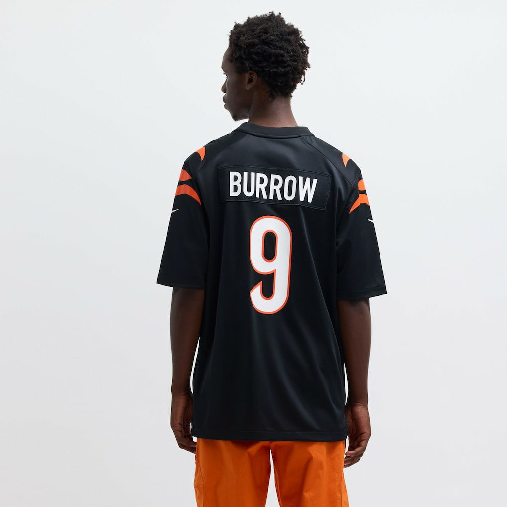 Joe Burrow Cincinnati Bengals Player Game Jersey - Black