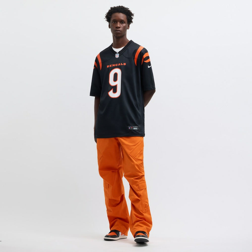 Joe Burrow Cincinnati Bengals Player Game Jersey - Black