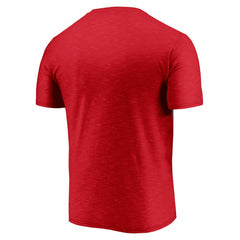 Cincinnati Reds Primary Pill Space Dye T-Shirt Red