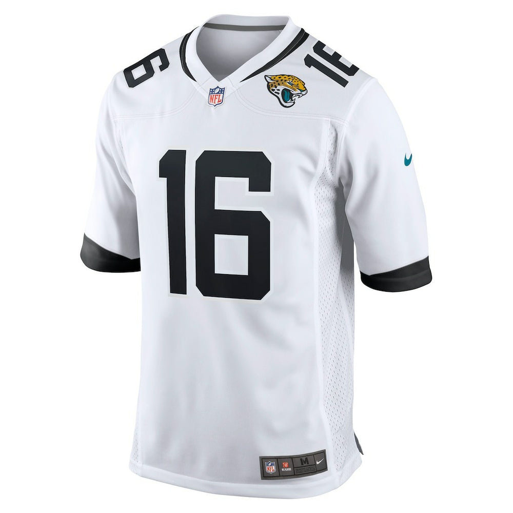 Trevor Lawrence Jacksonville Jaguars White Game Jersey - White