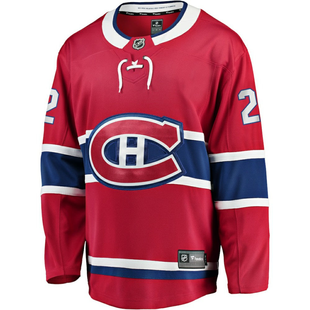 Cole Caufield Montreal Canadiens Fanatics Home Breakaway Replica Jersey Red