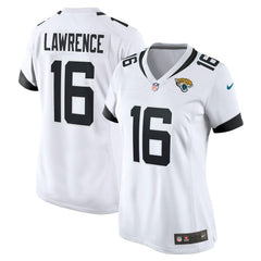 Trevor Lawrence Jacksonville Jaguars Women's Game Jersey - White
