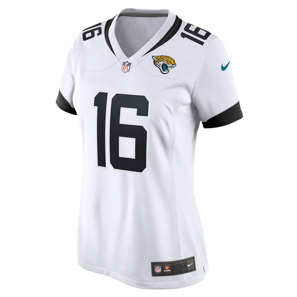 Trevor Lawrence Jacksonville Jaguars Women's Game Jersey - White