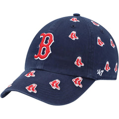 Boston Red Sox Confetti Clean Up Adjustable Hat Navy | 47 brand