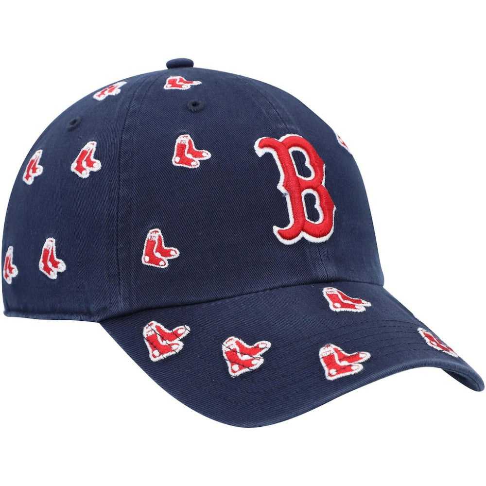 Boston Red Sox Confetti Clean Up Adjustable Hat Navy | 47 brand