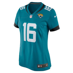 Trevor Lawrence Jacksonville Jaguars Women's Player Game Jersey - Teal