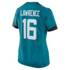 Trevor Lawrence Jacksonville Jaguars Women's Player Game Jersey - Teal