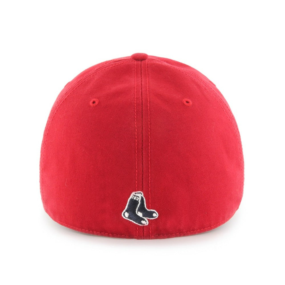 Boston Red Sox Team Franchise Fitted Hat Red | 47 brand