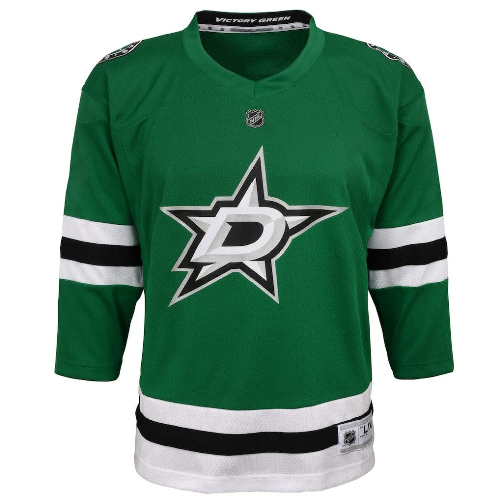 Dallas Stars Youth Home Replica Custom Jersey Green