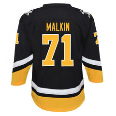 Evgeni Malkin Pittsburgh Penguins Youth 2021/22 Alternate Replica Player Jersey Black