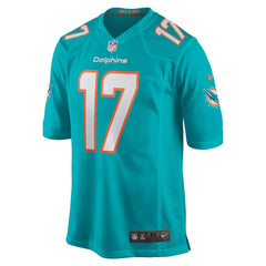 Jaylen Waddle Miami Dolphins Game Player Jersey - Aqua