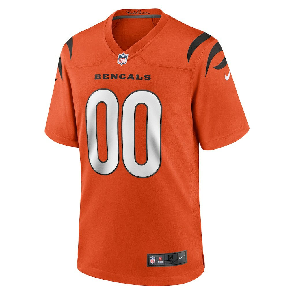 Cincinnati Bengals Alternate Game Custom Jersey - Orange