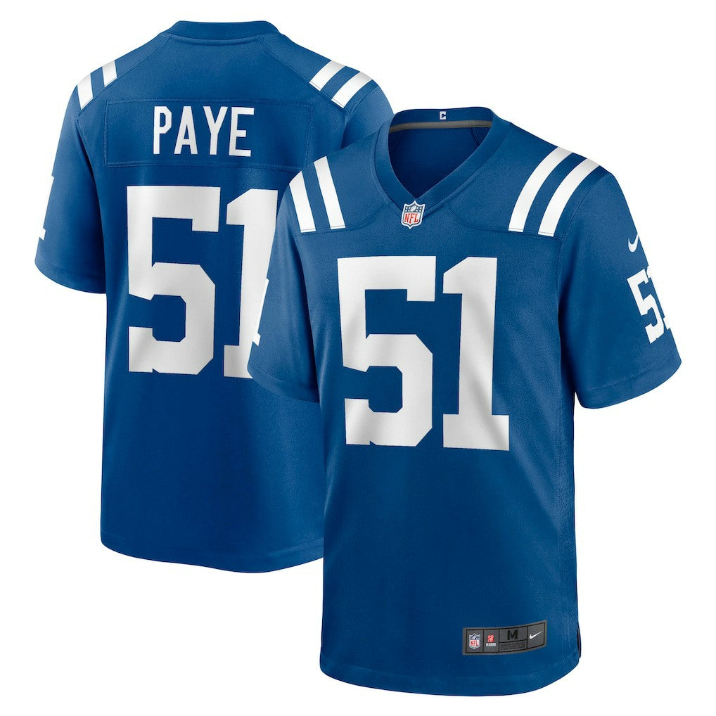 Kwity Paye Indianapolis Colts Game Jersey - Royal