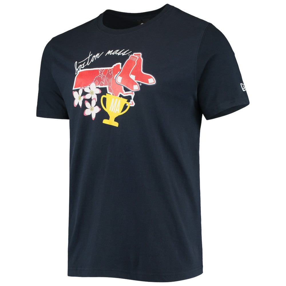 Boston Red Sox City Cluster T-Shirt Navy | New Era
