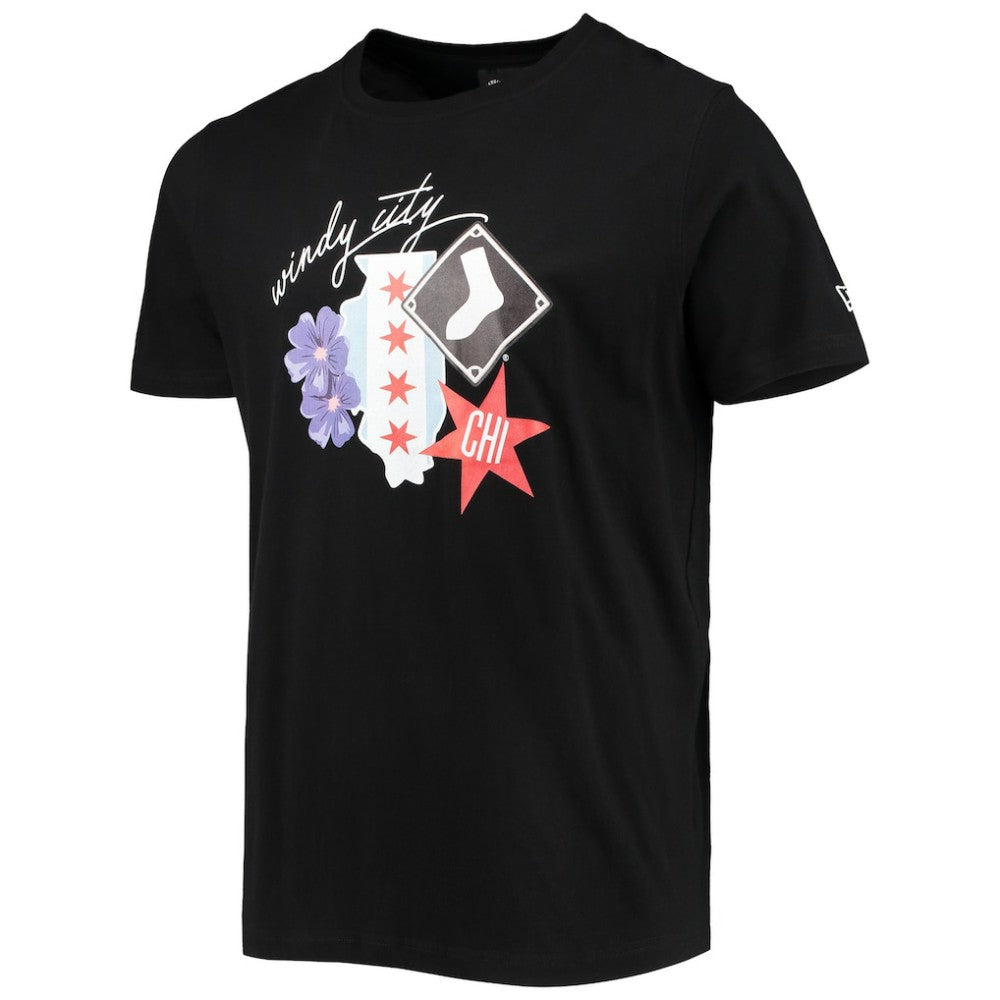 Chicago White Sox City Cluster T-Shirt Black | New Era