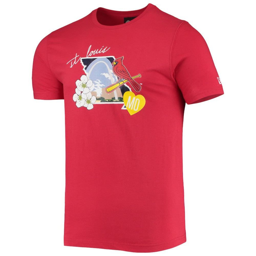 St. Louis Cardinals City Cluster T-Shirt Red | New Era