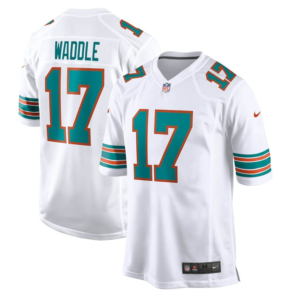 Jaylen Waddle Miami Dolphins Game Jersey - White