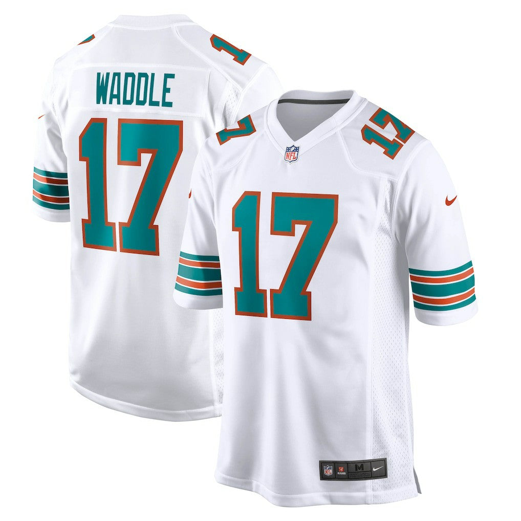 Jaylen Waddle Miami Dolphins Game Jersey - White