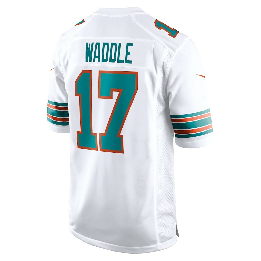Jaylen Waddle Miami Dolphins Game Jersey - White