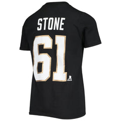Mark Stone Vegas Golden Knights Youth Player Name & Number T-Shirt Black