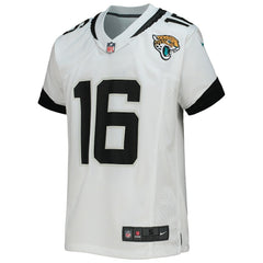 Trevor Lawrence Jacksonville Jaguars Youth Game Jersey - White