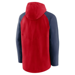 Boston Red Sox Authentic Collection Performance Raglan Full-Zip Hoodie Red/Navy | Nike