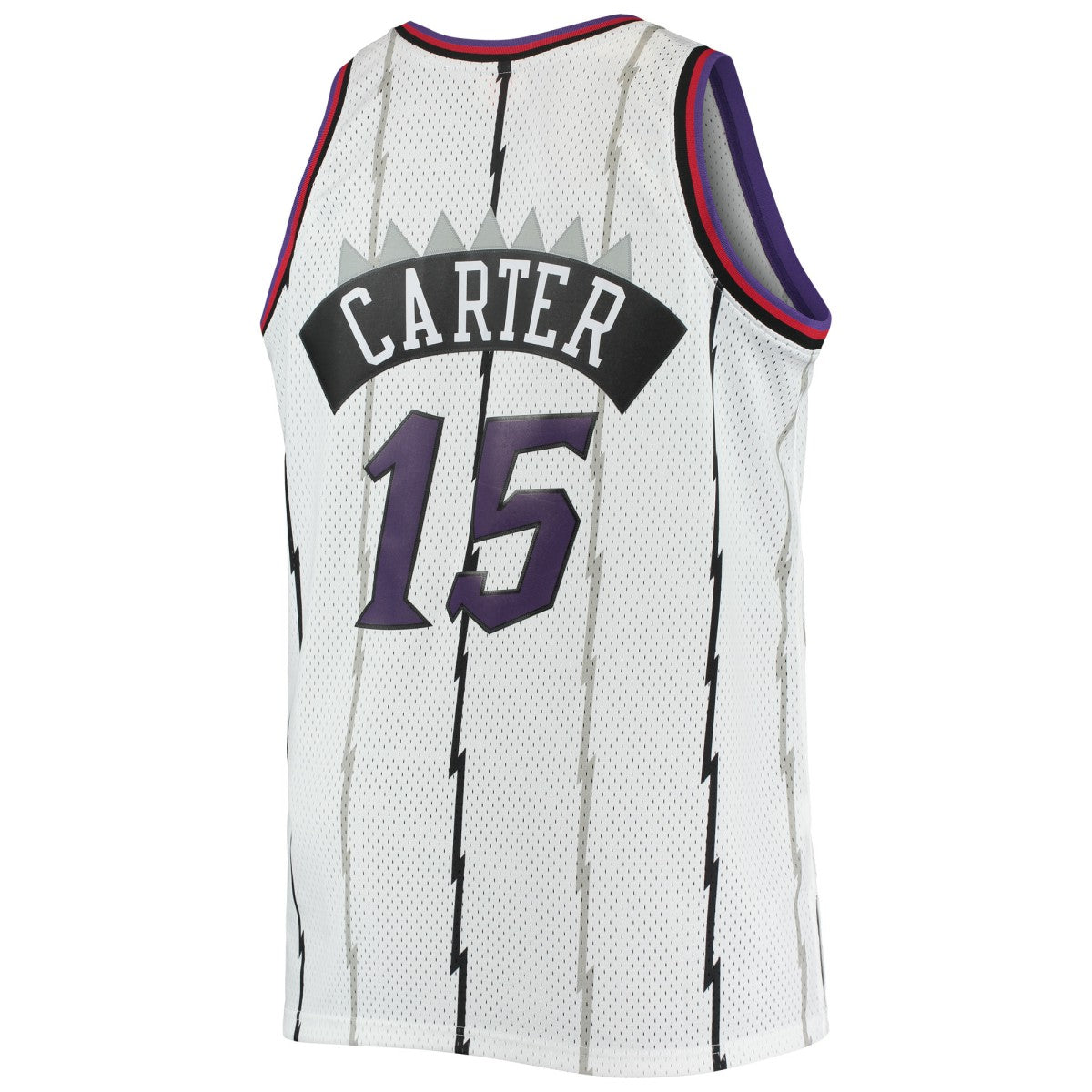 Vince Carter Toronto Raptors 1998/99 Big & Tall Hardwood Classics Swingman Jersey - White