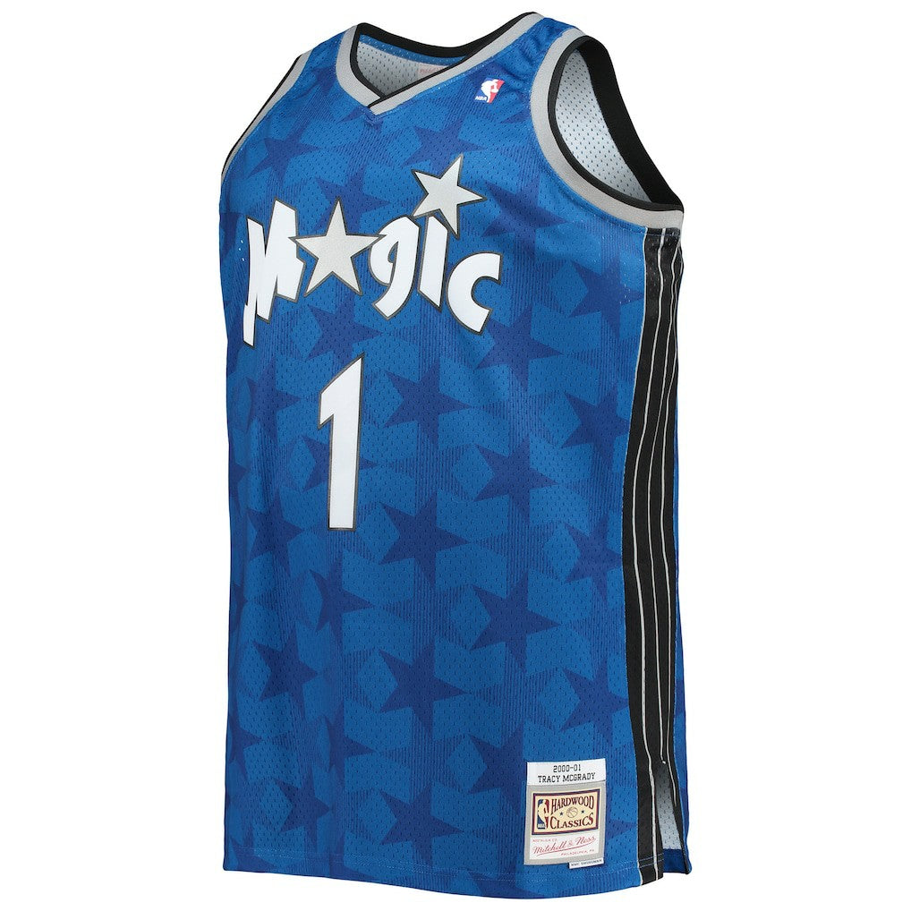 Tracy McGrady Orlando Magic Big & Tall 2000/01 Hardwood Classics Swingman Jersey - Blue