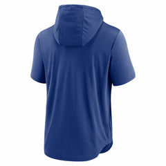 Kansas City Royals Lockup Performance Short Sleeve Lightweight Hooded Top Royal | Nike
