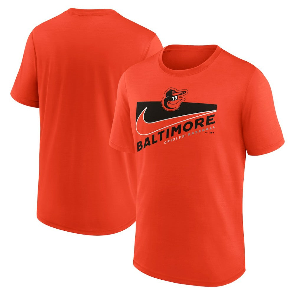 Baltimore Orioles Swoosh Town Performance T-Shirt Orange | Nike
