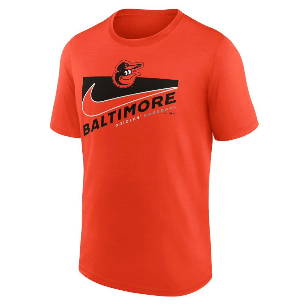 Baltimore Orioles Swoosh Town Performance T-Shirt Orange | Nike