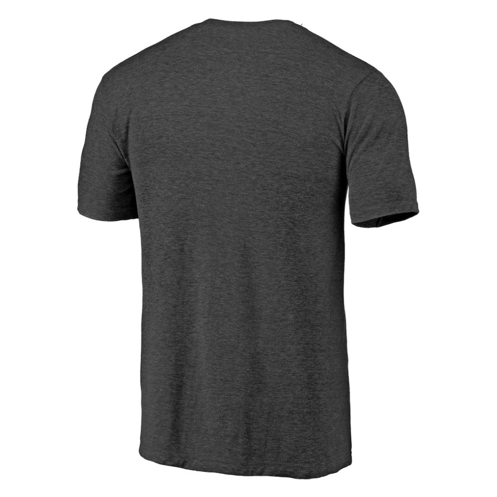 Tampa Bay Rays Cooperstown Collection Series Sweep Tri-Blend T-Shirt Heather Charcoal