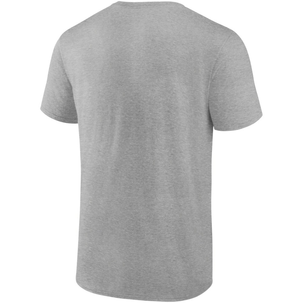 Seattle Mariners Iconic Go for Two T-Shirt Heathered Gray