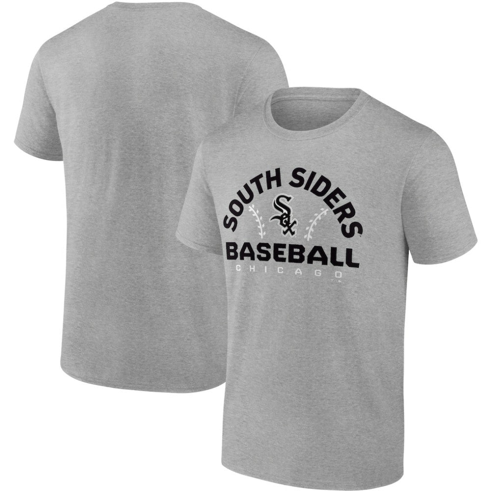 Chicago White Sox Iconic Go for Two T-Shirt Heathered Gray