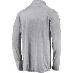 San Diego Padres Primary Logo Quarter-Zip Raglan Jacket Gray