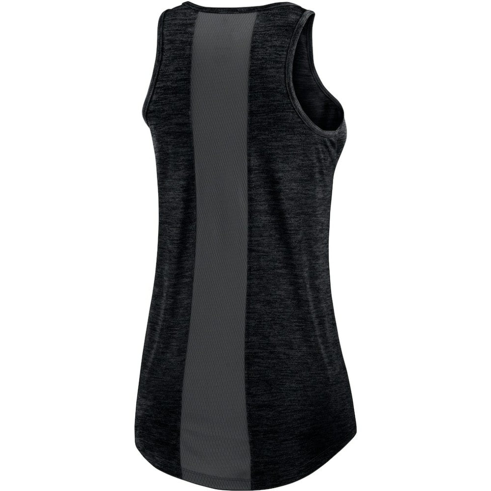San Francisco Giants Women's Logo Fade High Neck Performance Tank Top Black | Nike