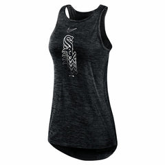 Chicago White Sox Women's Logo Fade High Neck Performance Tank Top Black | Nike
