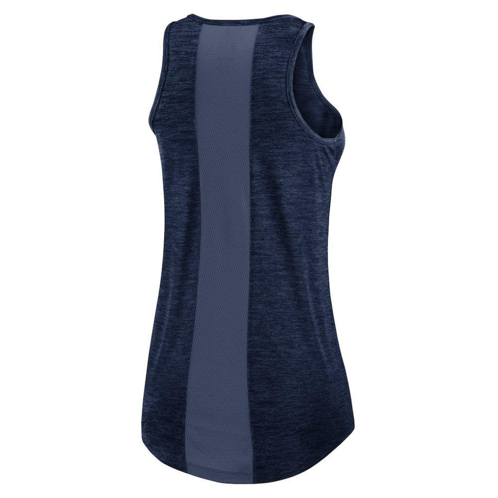 Boston Red Sox Women's Logo Fade High Neck Performance Tank Top Navy | Nike